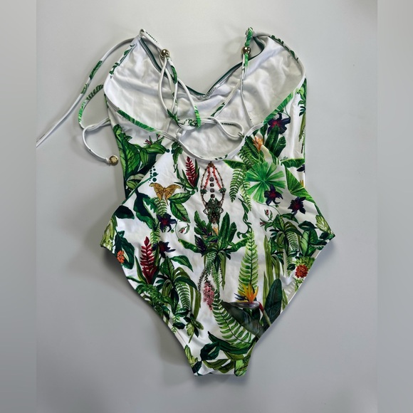 Camilla Swimwear Daintree Darling Tie Back One Piece With Trim - Picture 11 of 15